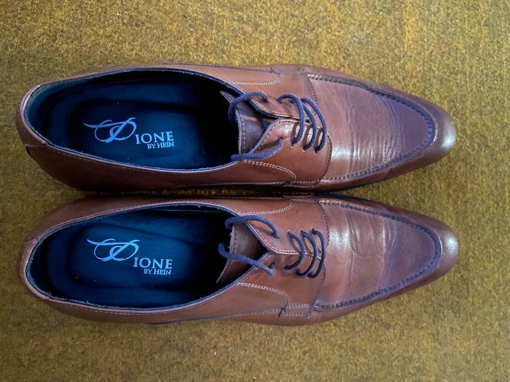Leder schoen, Kleding | Dames, Ophalen, Schoenen met lage hakken, Bruin, Nieuw