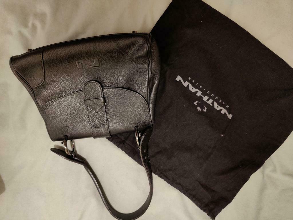 Sac Nathan comme neuf, Bijoux, Sacs & Beauté, Comme neuf, Noir