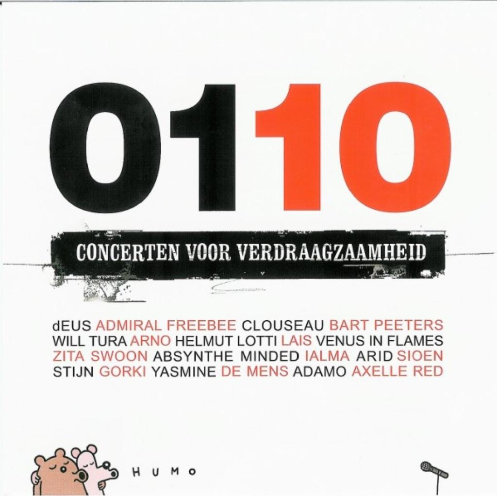0110 - Concerten Voor Verdraagzaamheid (CD), Enlèvement ou Envoi, Comme neuf, Pop