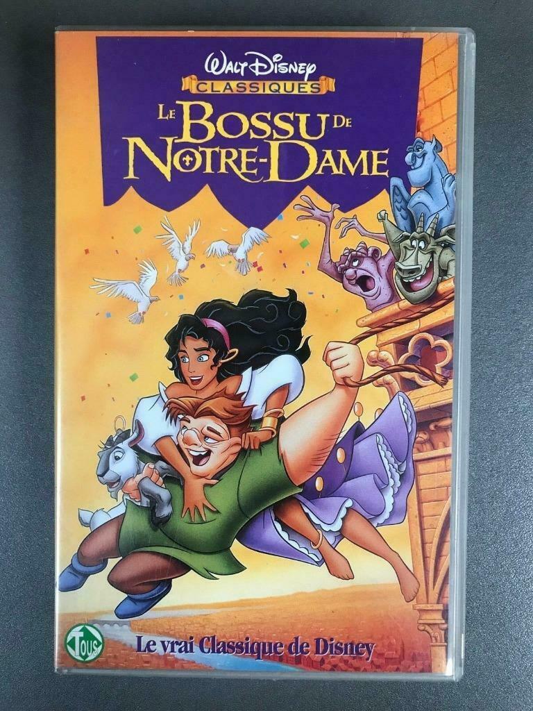 VHS Le bossu de Notre-Dame, Tous les âges, Enlèvement ou Envoi, Dessin animé