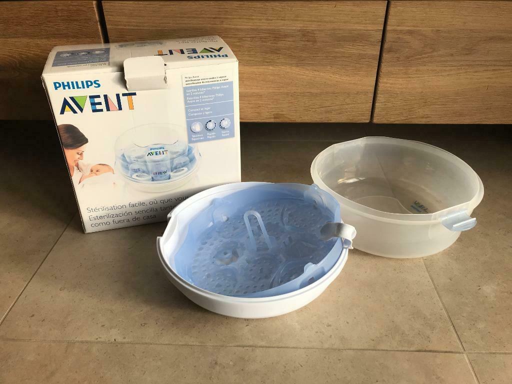 Philips avent sterilisator microgolf, Enfants & Bébés, Aliments pour bébé & Accessoires, Comme neuf, Stérilisateur, Enlèvement ou Envoi