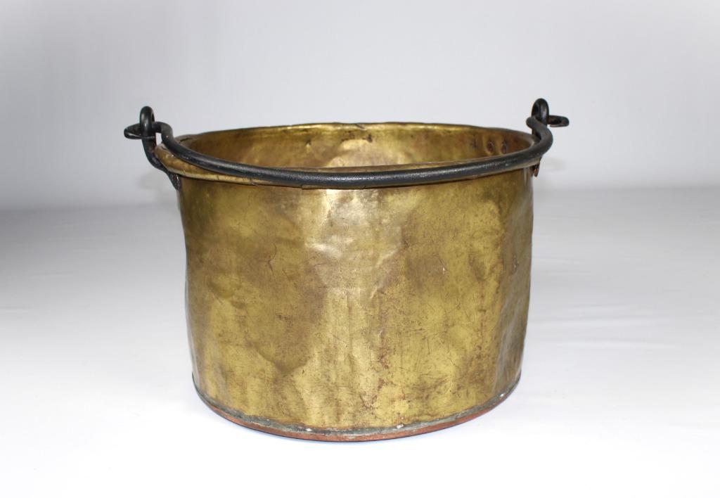 ancienne chaudron en cuivre, Antiquités & Art, Enlèvement, Cuivre