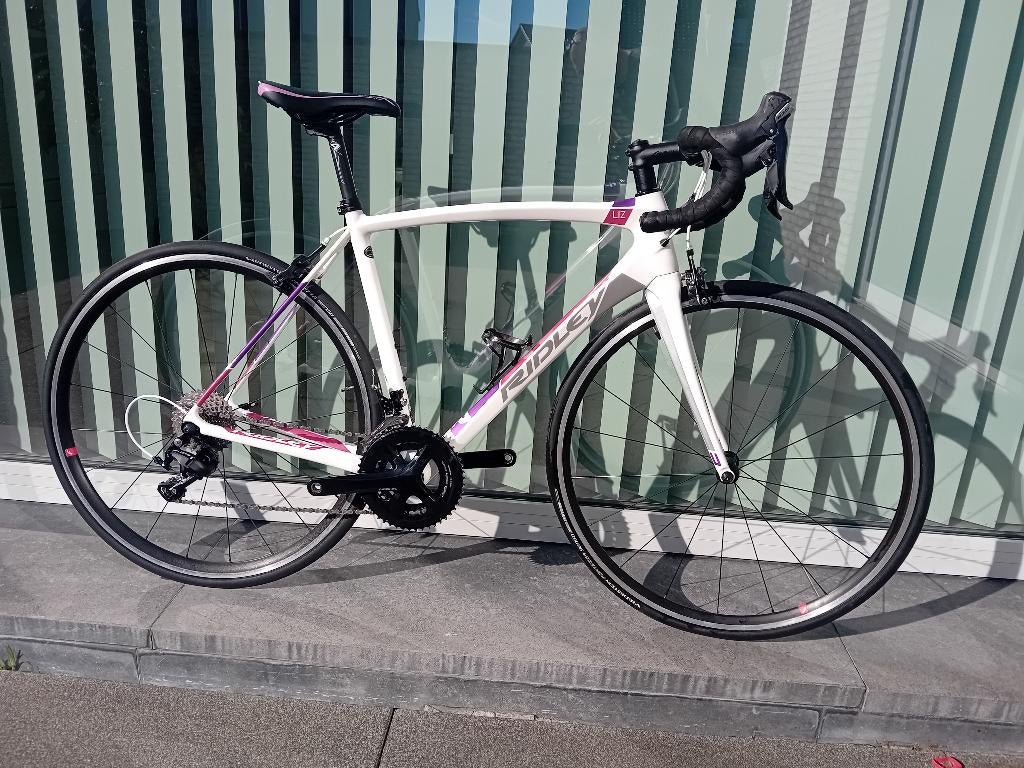 Ridley liz, Fietsen en Brommers, Fietsen | Racefietsen, 28 inch, Carbon, Zo goed als nieuw, Dames