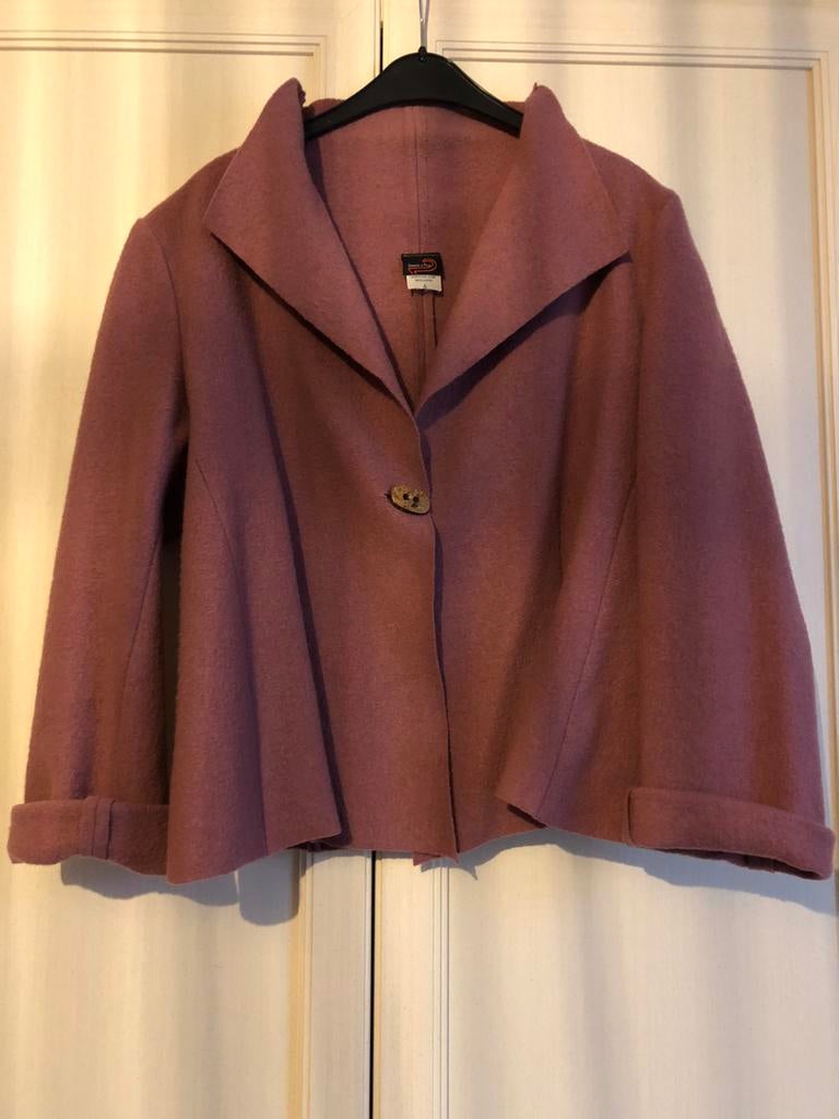 Damesjasje ‘Double-o-Two’ 100% wol -XL, Ophalen, Roze