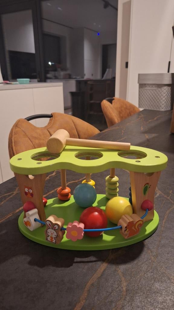 Hamerbank met balletjes (inclusief telraam), Kinderen en Baby's, Ophalen