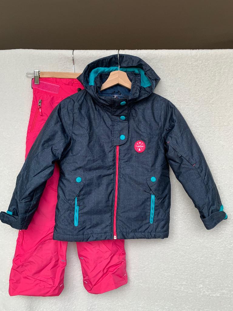 Blauw-roze 2-delig skipak meisje, 6 jaar, Wedze Decathlon, Ophalen, Meisje, Wedze, Overige typen