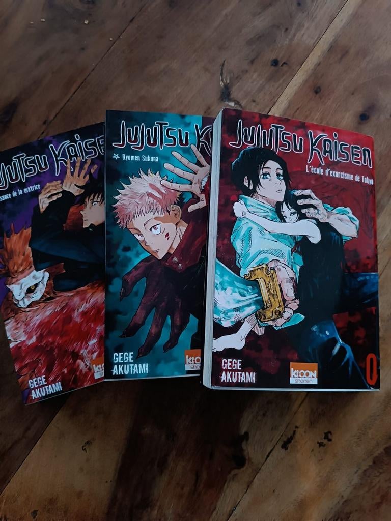 Manga Jujutsu Kaisen Vol 0, 01, 02 Zo goed als nieuw, Boeken, Ophalen of Verzenden, Zo goed als nieuw