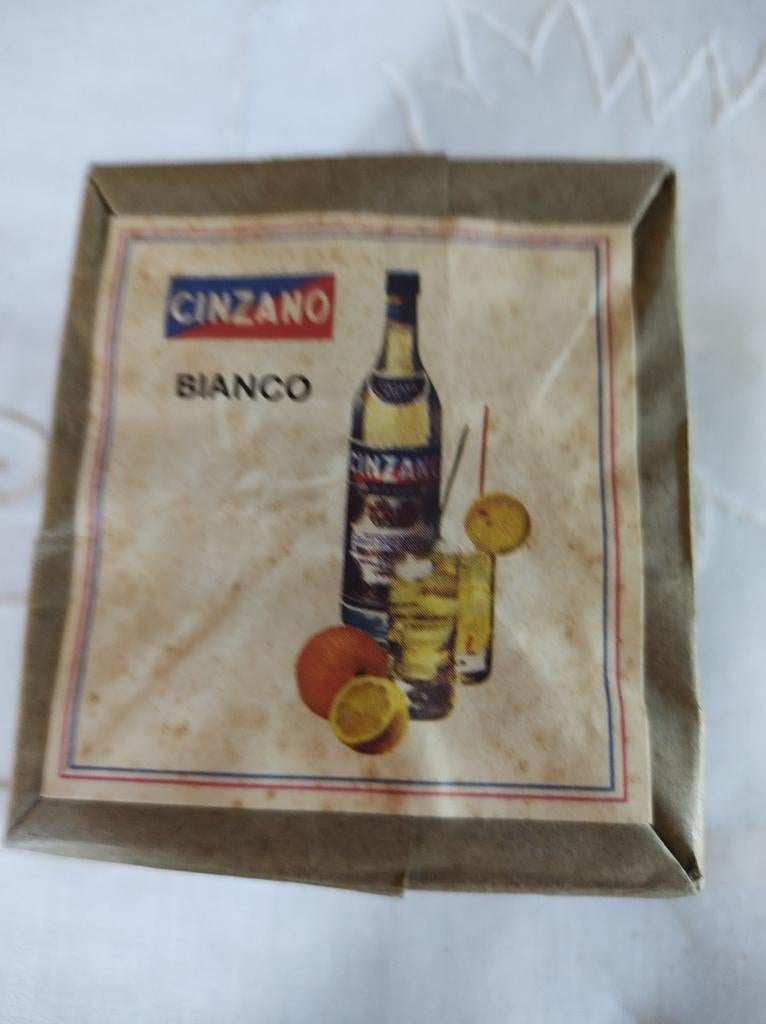 Cinzano lucifer pak met 10 doosjes, Ophalen of Verzenden