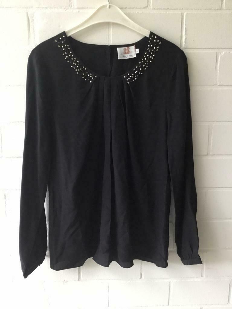 Blouse THELMA & LOUISE, Maat 38/40 (M), Zwart, Ophalen of Verzenden, Zo goed als nieuw