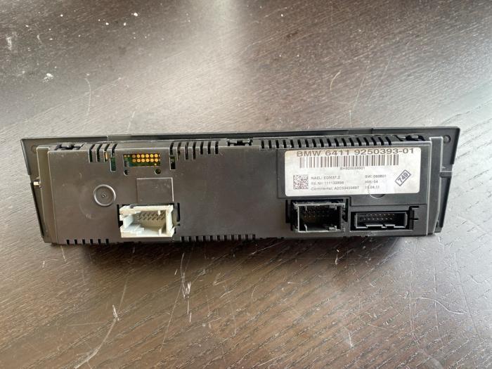 Panneau de commandes chauffage d'un BMW 1-Serie, Enlèvement ou Envoi, 3 mois de garantie, Utilisé, BMW