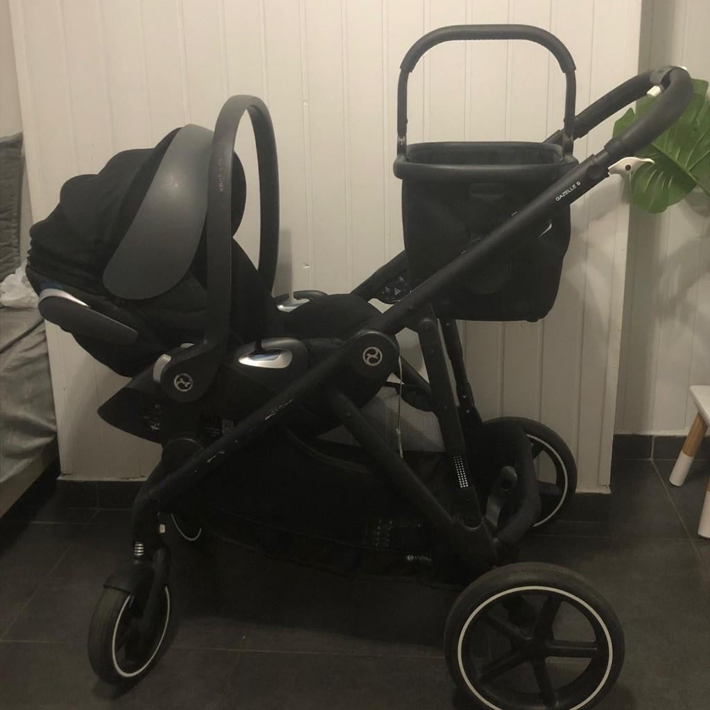 Poussette CYBEX Gazelle S + siège-auto Cloud Z avec ISOFIX, Enfants & Bébés, Poussettes & Combinaisons, Autres marques, Tige de poussée réglable