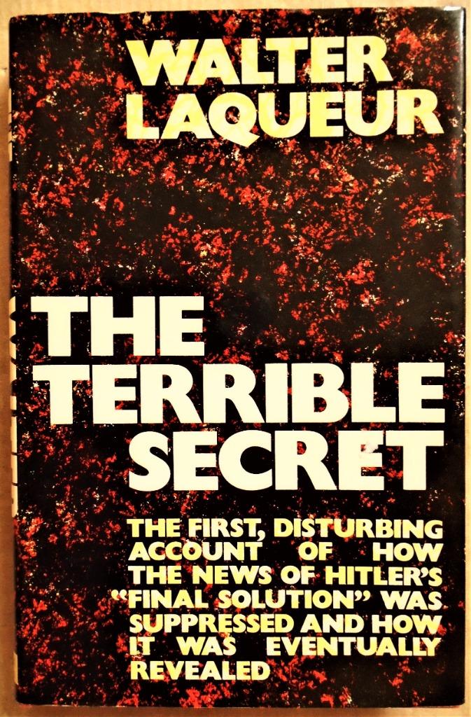The Terrible Secret: [about Hitler's final solution] - 1980, Verzenden, Overige soorten, Boek of Tijdschrift