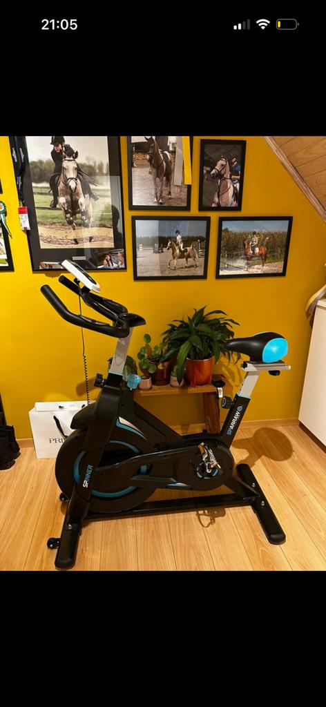 Sparraw spinning fiets, Spinningfiets, Ophalen of Verzenden, Zo goed als nieuw, Metaal