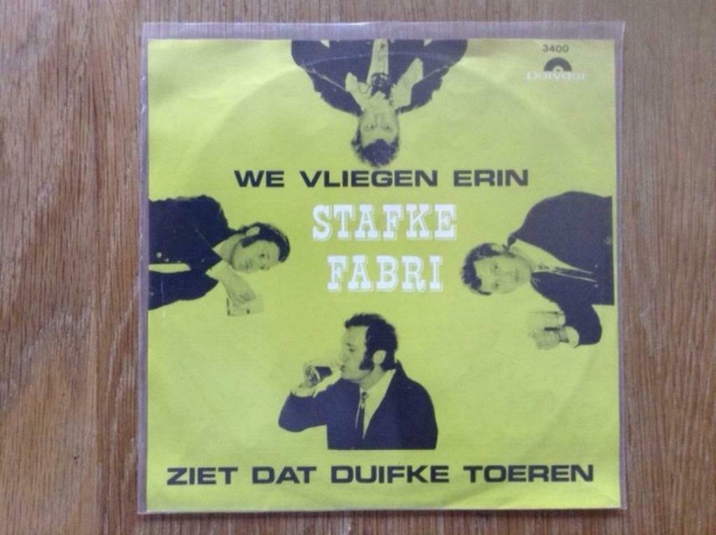 single stafke fabri, Ophalen of Verzenden, 7 inch, Nederlandstalig, Single