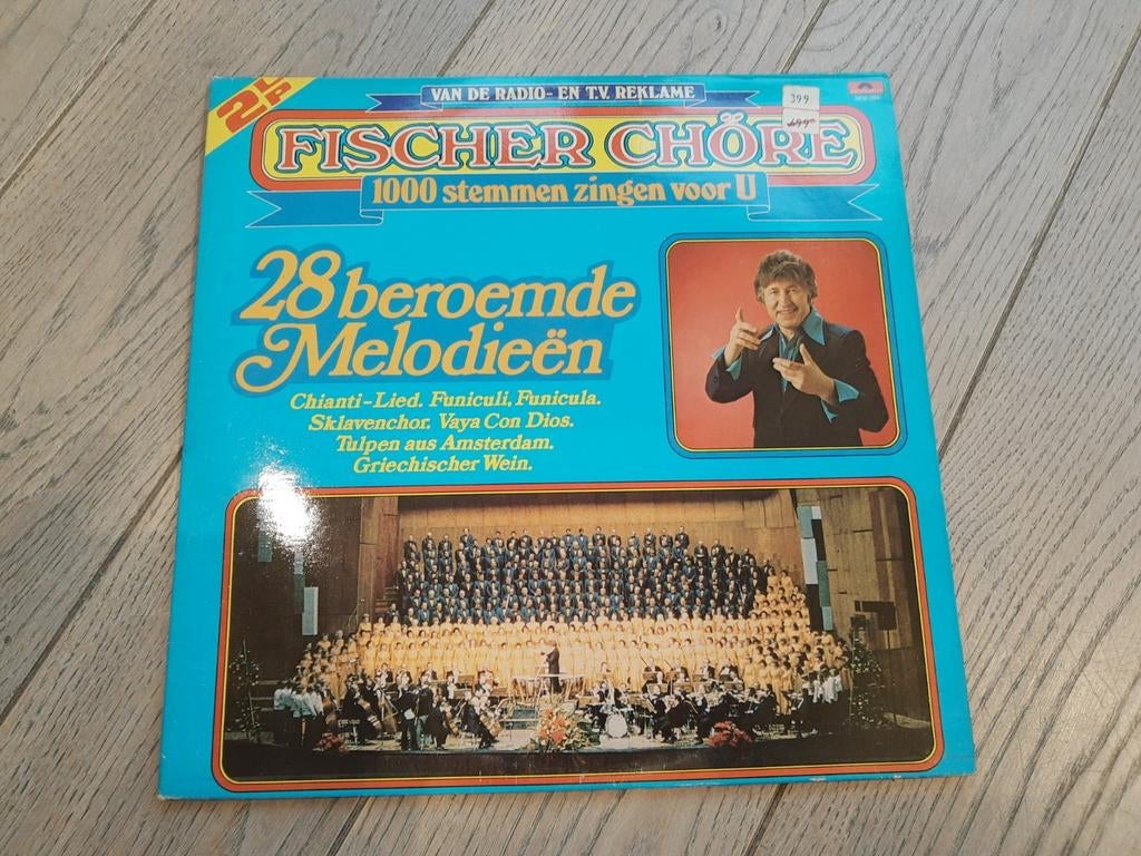 Dubbel Lp : Fischer chöre, Ophalen of Verzenden, Zo goed als nieuw