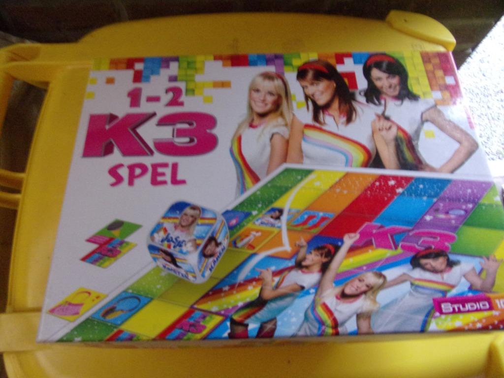 SPEL : 1  2  K3 Studio 100, Ophalen of Verzenden, Zo goed als nieuw, Studio 100