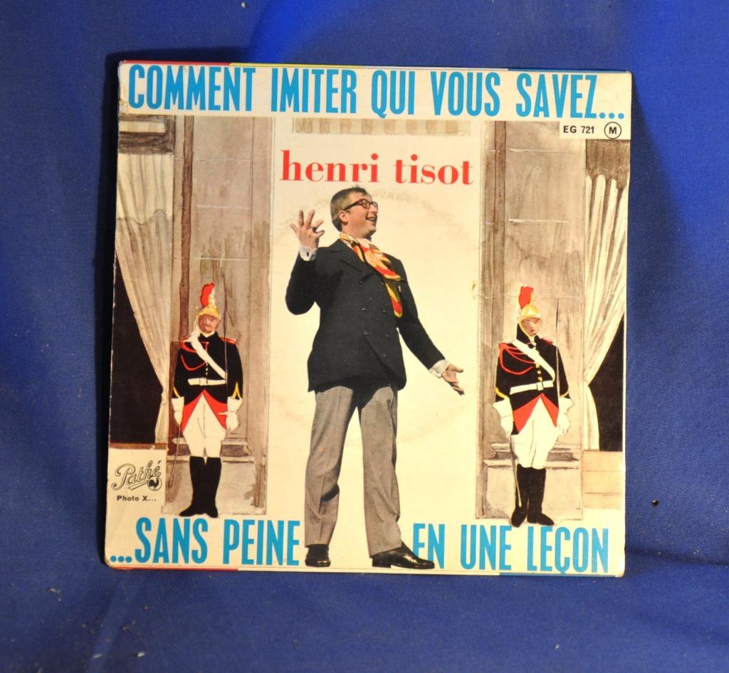 vinyl 45 tours vintage henri tissot  (x2097), Ophalen of Verzenden, Gebruikt