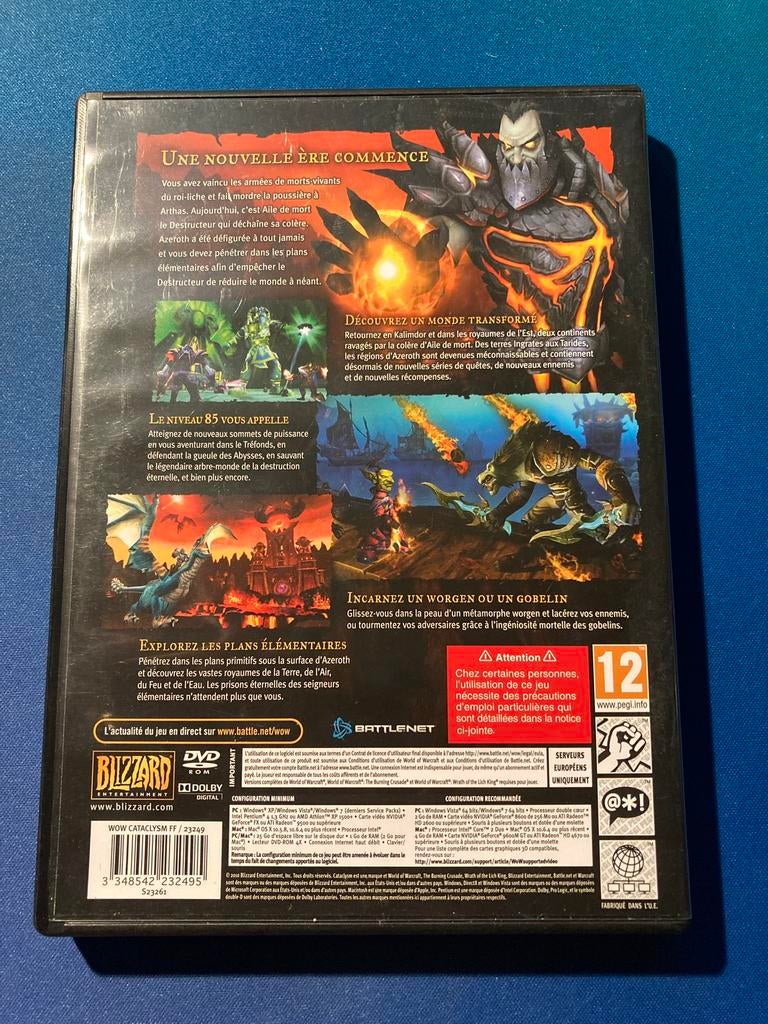 World of Warcraft Cataclysm Pc Mac, Games en Spelcomputers, Ophalen of Verzenden, Gebruikt