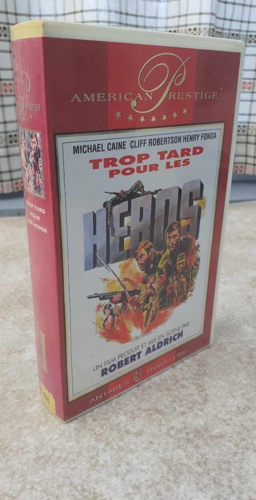 vhs trop tard pour les heros, Ophalen of Verzenden, Gebruikt