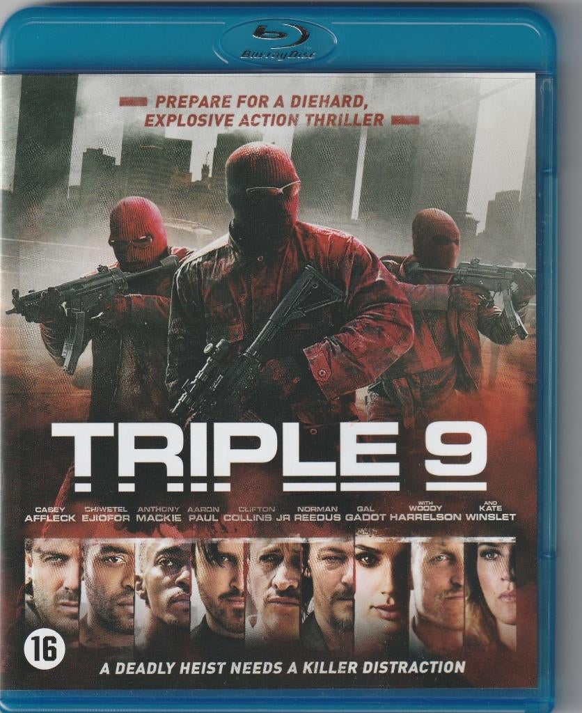 Blu-ray film Triple 9, Ophalen of Verzenden, Zo goed als nieuw