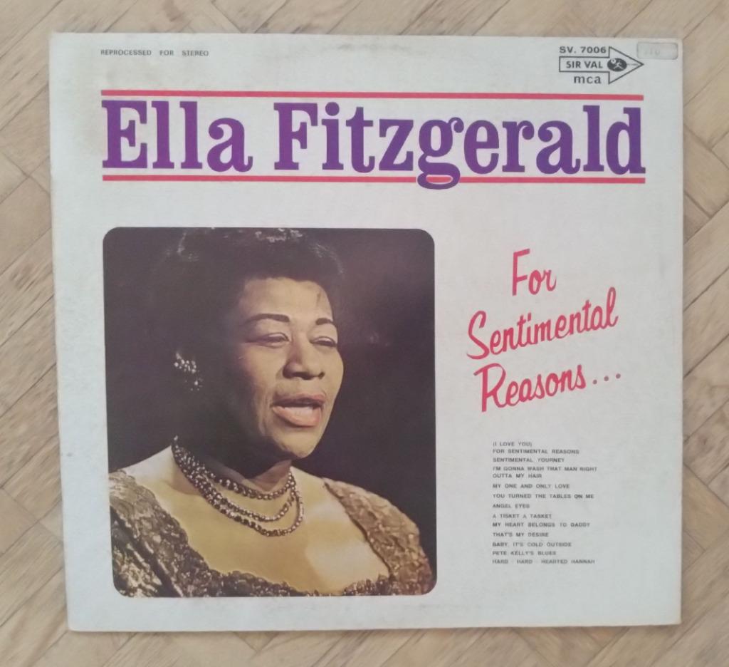 Ella Fitzgerald - For Sentimental Reason (LP), Ophalen of Verzenden