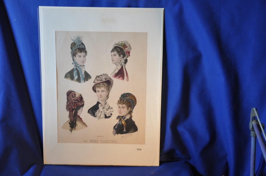 §  cadre avec la mode illustrée 1878 (3), Enlèvement ou Envoi