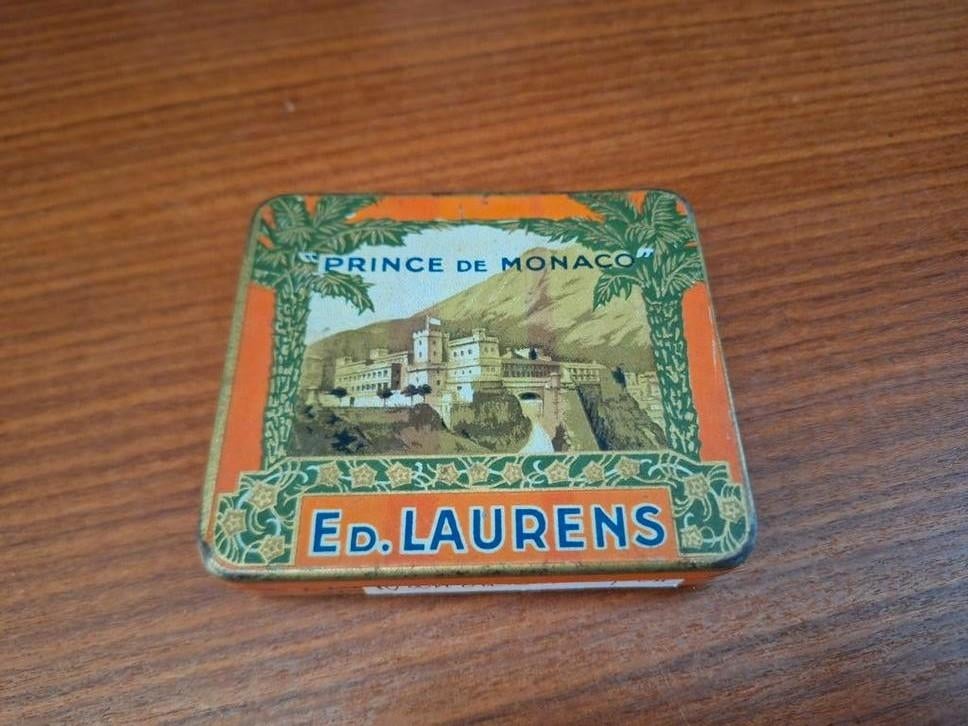 oude vintage sigarettendoos van de Prins van Monaco, Ophalen of Verzenden