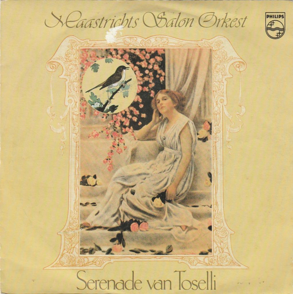 45T: Maastrichts Salon Orkest: Serenade van Toselli   (met v, CD & DVD, Vinyles Singles, Enlèvement ou Envoi, Utilisé, Classique