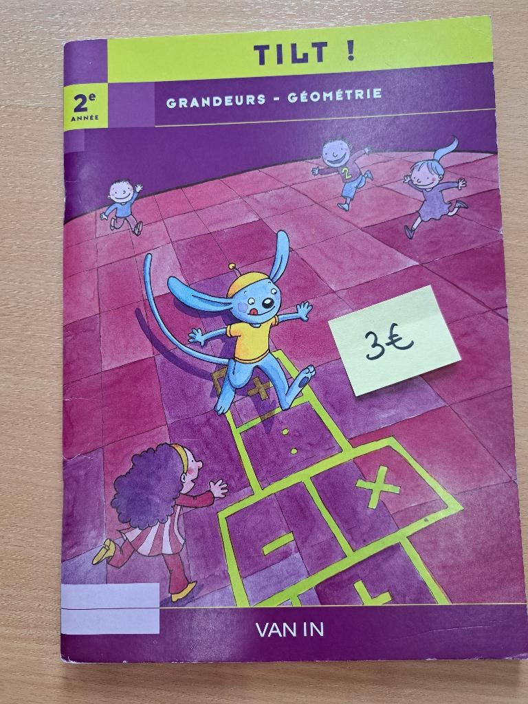 Tilt ! Grandeurs géométrie 2 - Manuel scolaire math, Enlèvement, Comme neuf, Primaire, Mathématiques A