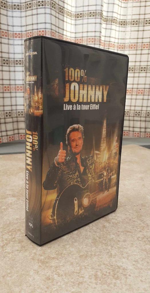 vhs 100% johnny : live à la tour Eiffel, Enlèvement ou Envoi, Neuf, dans son emballage