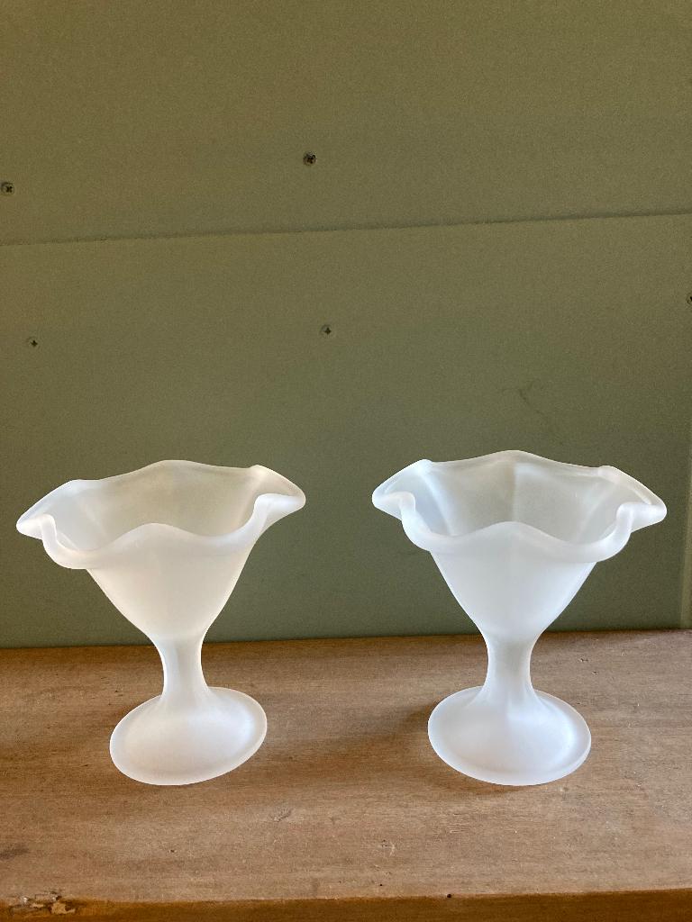Ijscoupe glazen, Verzamelen, Glas en Drinkglazen, Ophalen of Verzenden, Nieuw, Overige typen