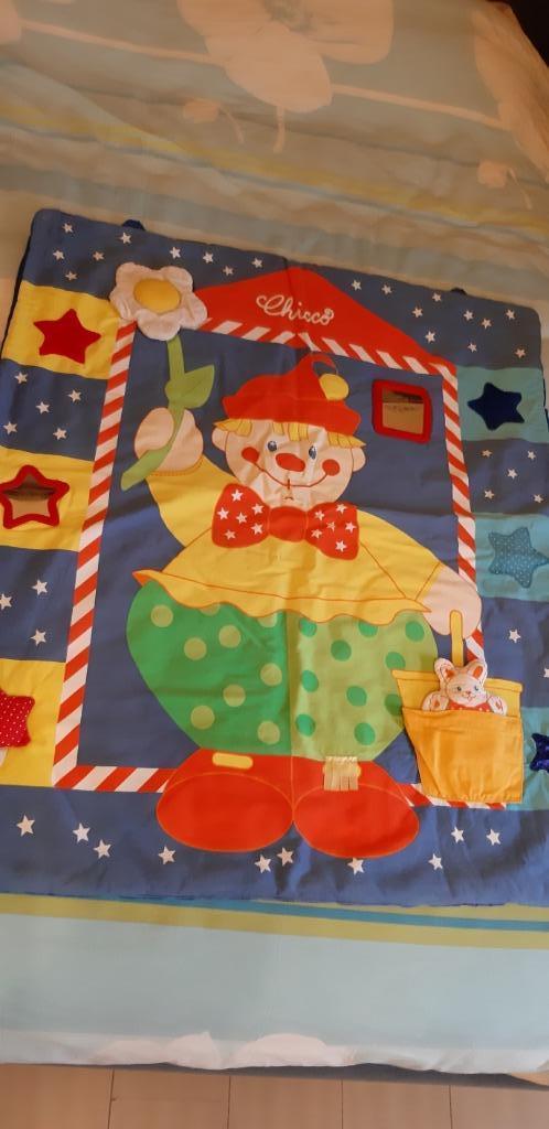 Tapis d'activité (clown) pour bébé, enfant/ Marque Chicco, Enlèvement, Utilisé