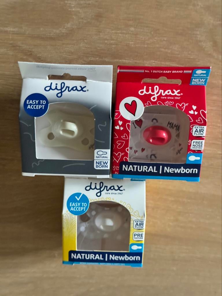 Fopspenen difrax, Ophalen, Nieuw