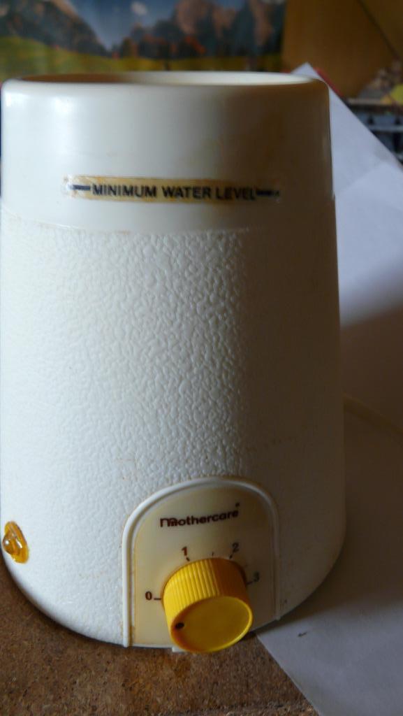 Vintage flessenwarmer ,etenwarmhouder , plateau uit 1980, Kinderen en Baby's, Babyvoeding en Toebehoren, Gebruikt, Flessen- of potjesverwarmer