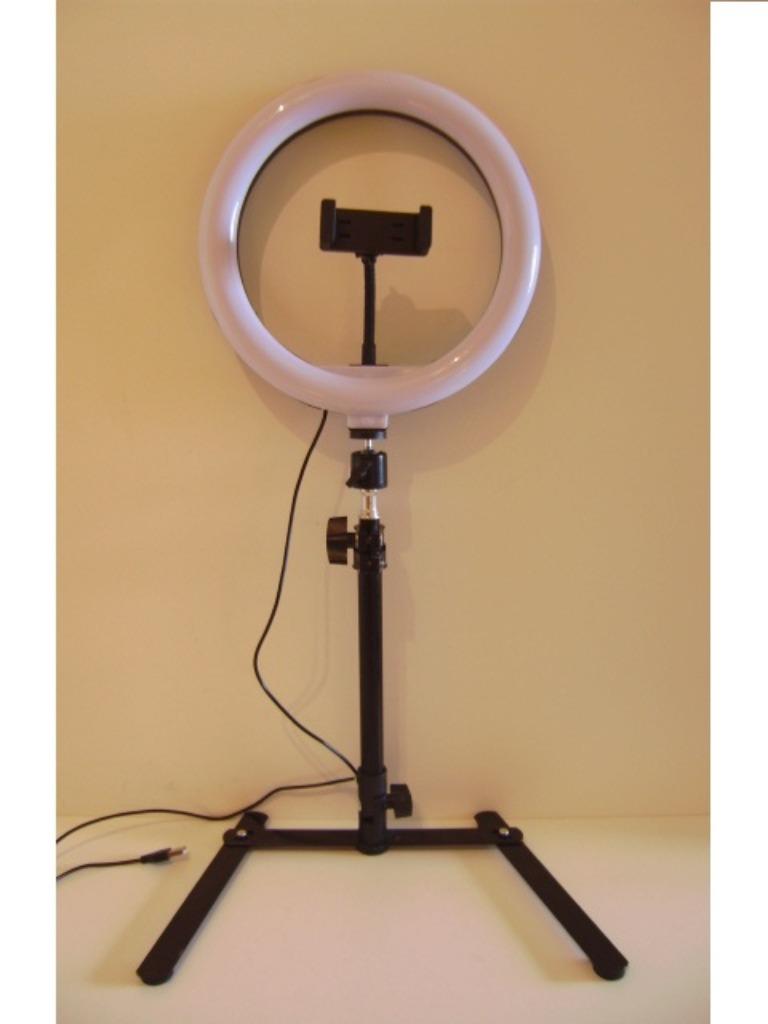 Filmstaander met SmartPhone houder & verlichting - Nieuw, Audio, Tv en Foto, Fotografie | Fotostudio en Toebehoren, Ophalen, Nieuw