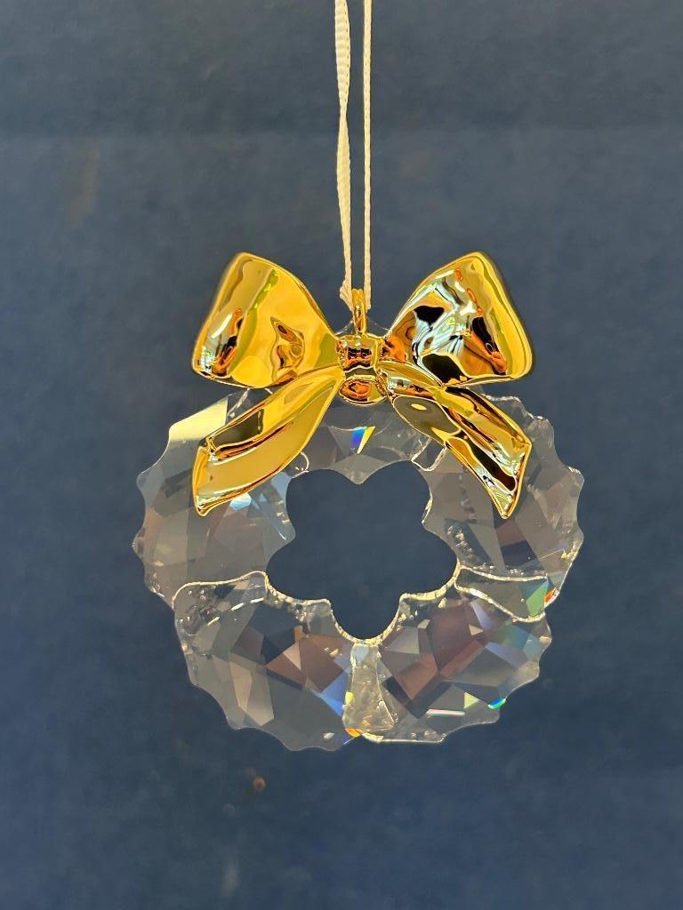 Swarovski Holiday Magic Kerst Ornament Kerstkrans, Verzamelen, Ophalen of Verzenden, Nieuw, Figuurtje