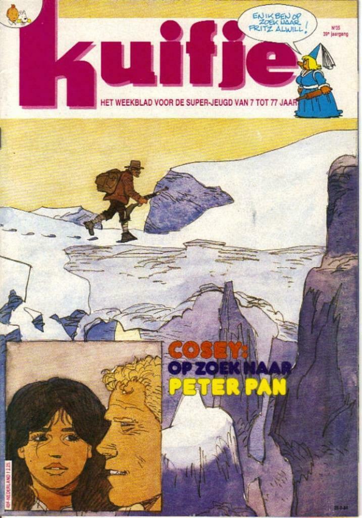 Weekblad Kuifje van 28-8-1984, 39ste Jaargang, Nummer 35, Enlèvement ou Envoi, Utilisé, Plusieurs comics, Europe
