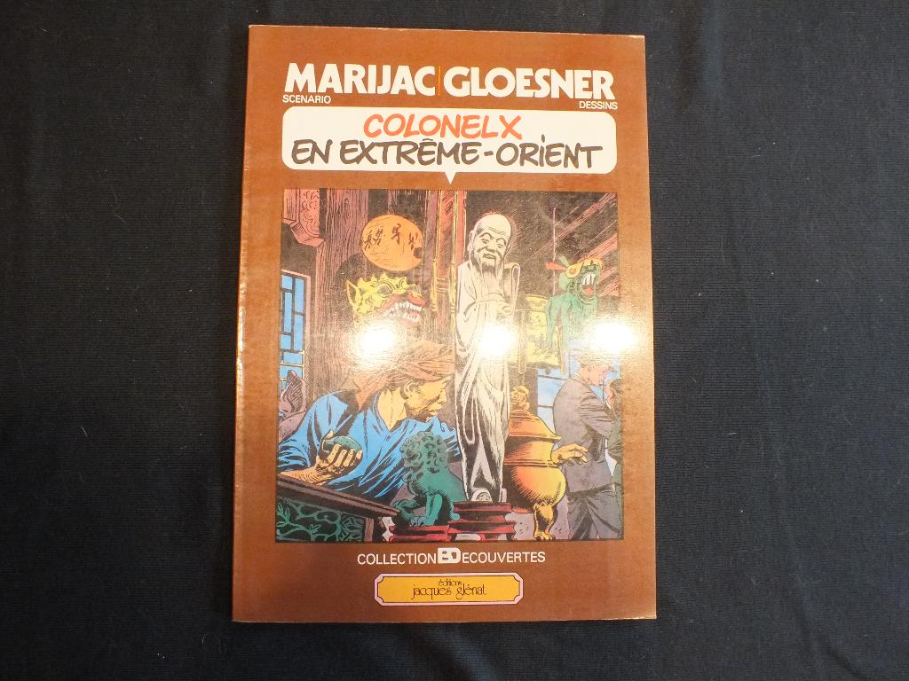 COLONEL X. (1 ALBUM).      EDITIONS GLENAT, Livres, BD, Comme neuf, Une BD, Enlèvement ou Envoi