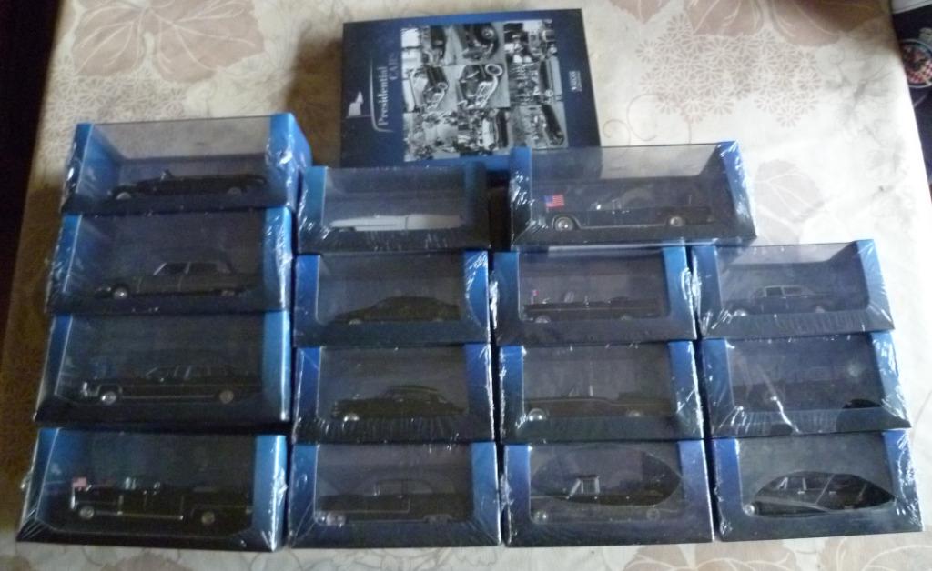 Atlas Presidential Cars 1/43 met boekje, Hobby & Loisirs créatifs, Voitures miniatures | 1:43, Neuf, Voiture, Autres marques, Enlèvement ou Envoi