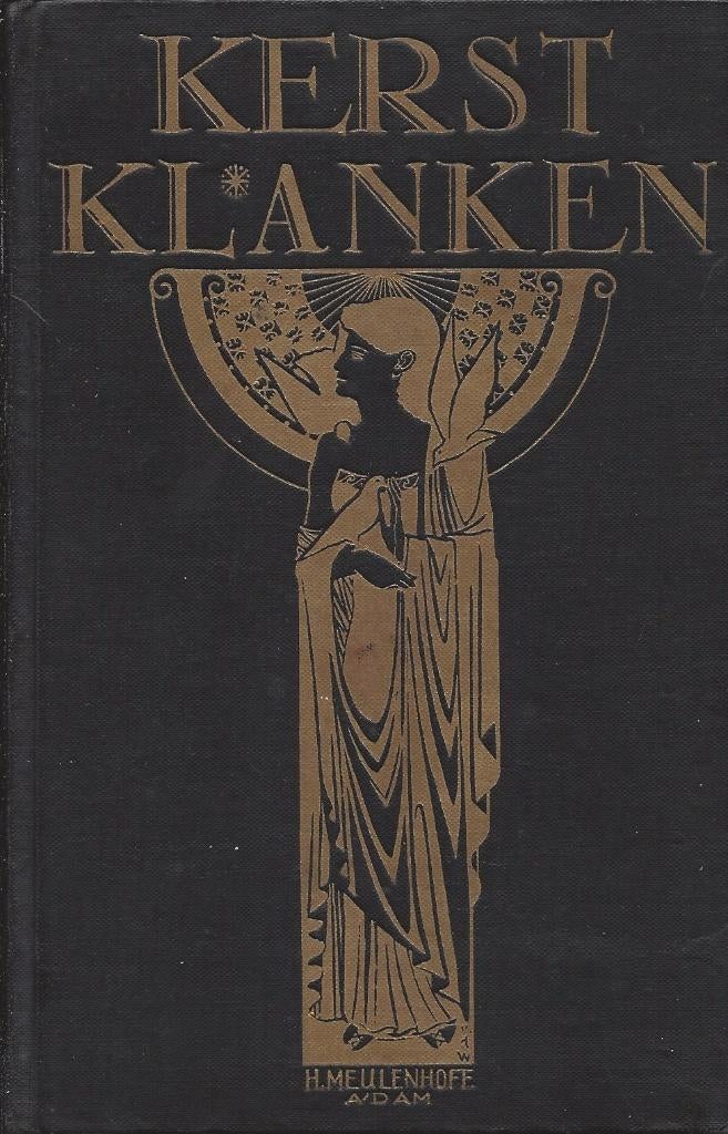 Kerstklanken (1936) met prachtige art deco band (1936)"", Antiek en Kunst, Ophalen of Verzenden