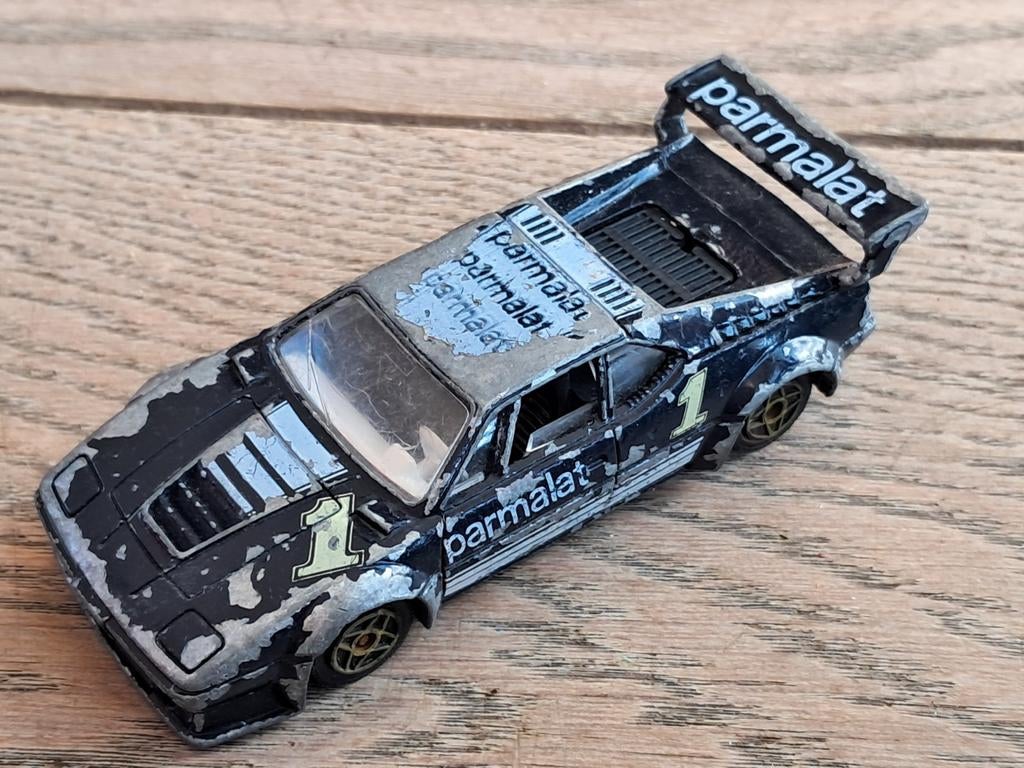 Schaalmodel oude retro BMW M1, Solido, Hobby en Vrije tijd, Ophalen of Verzenden, Zo goed als nieuw