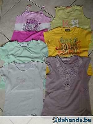 Topjes en t shirts 8 jaar, Enlèvement ou Envoi, Utilisé, Fille, Chemise ou À manches longues