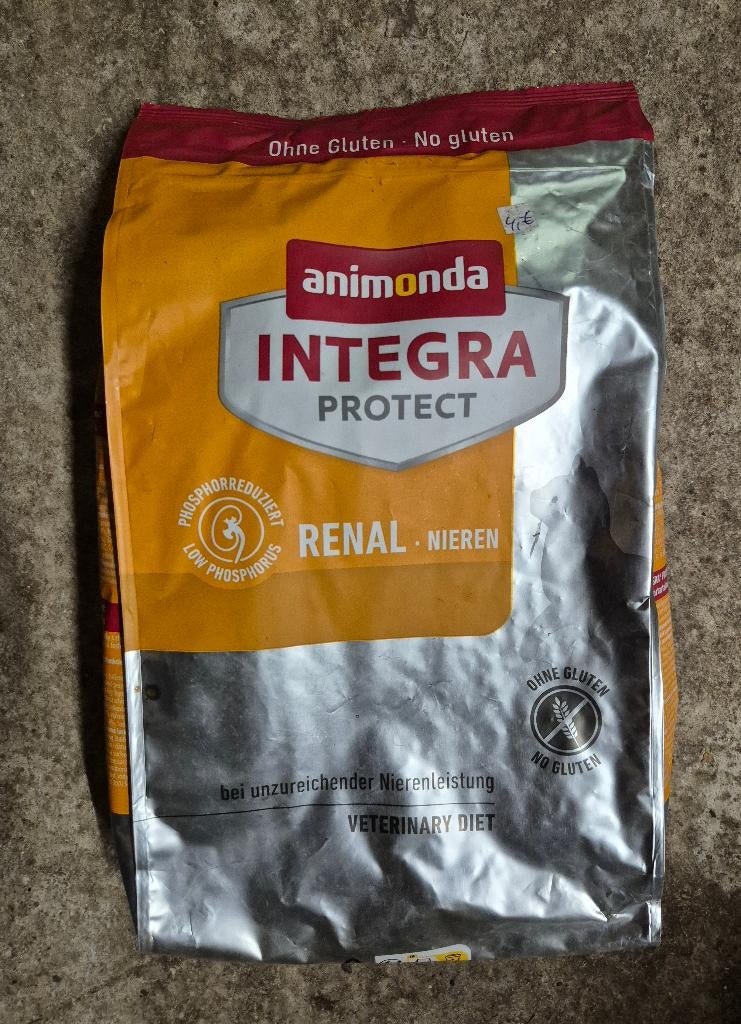 Animonda INTEGRA protect renal kat 1,2kg Geel Brussel Putte, Dieren en Toebehoren, Dierenvoeding, Kat, Ophalen of Verzenden
