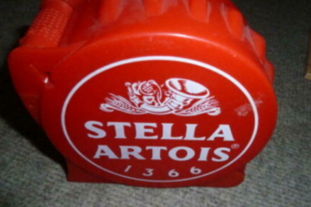 # cd box / houder STELLA ARTOIS Brouwerij Artois - Leuven, Verzamelen, Ophalen of Verzenden, Gebruikt, Overige typen, Stella Artois