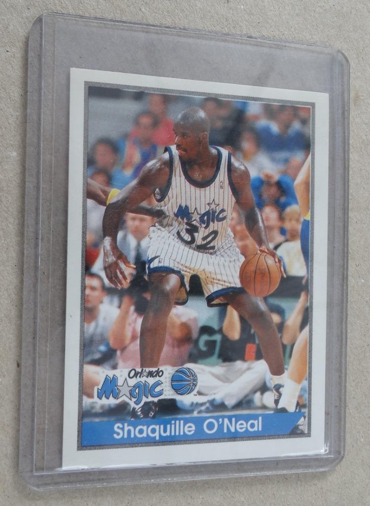 94-95 Panini Shaquille O'Neal #97, Envoi, Comme neuf, Autocollant