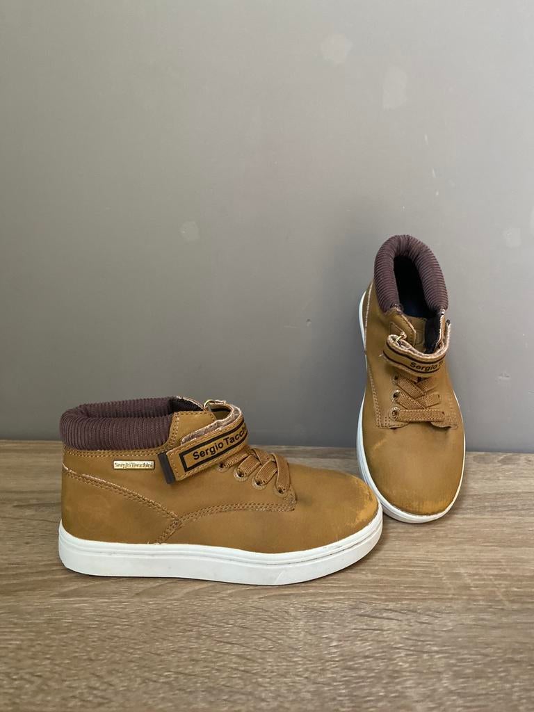 Bottines / Boots beige - Sergio Tacchini - 30 - 5€, Utilisé, Sergio Tacchini, Garçon, Bottes