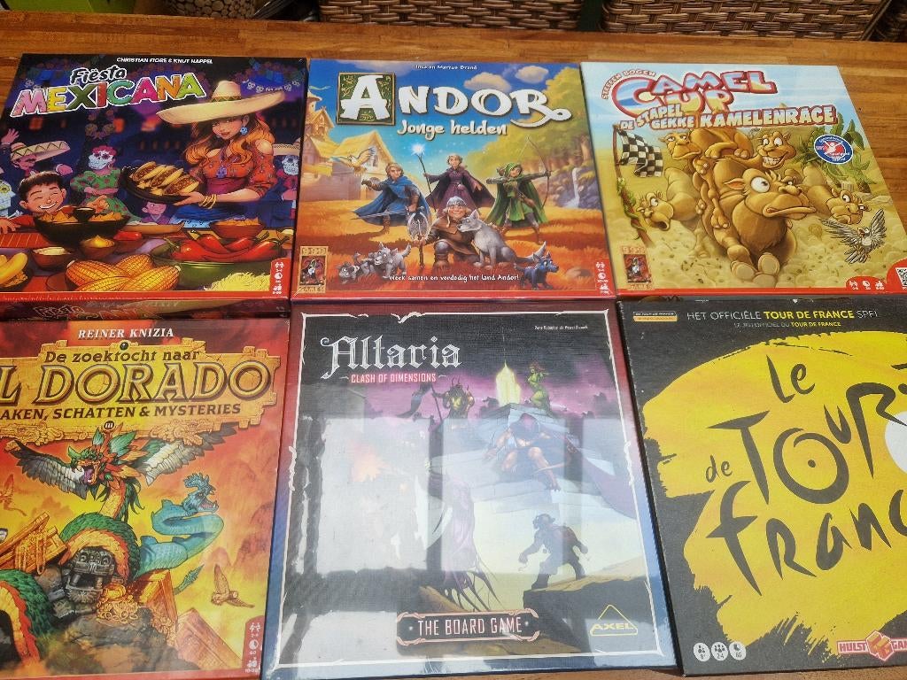 Lot bordspellen, Hobby en Vrije tijd, Gezelschapsspellen | Bordspellen, Ophalen of Verzenden, Zo goed als nieuw