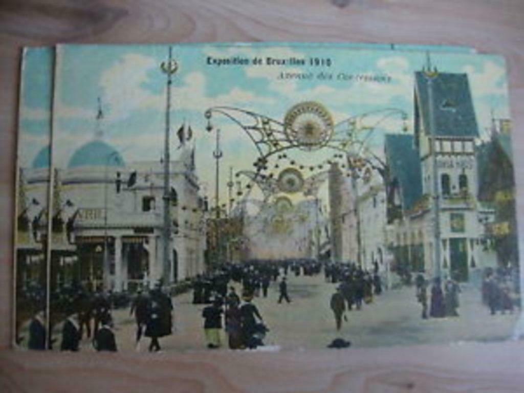 BRUSSEL (Expos), Verzenden, Gelopen
