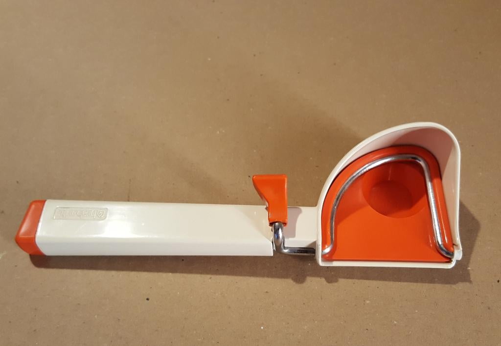 Kroketlepel Brabantia - oranje (70s vintage), Ophalen of Verzenden, Huis en Inrichting