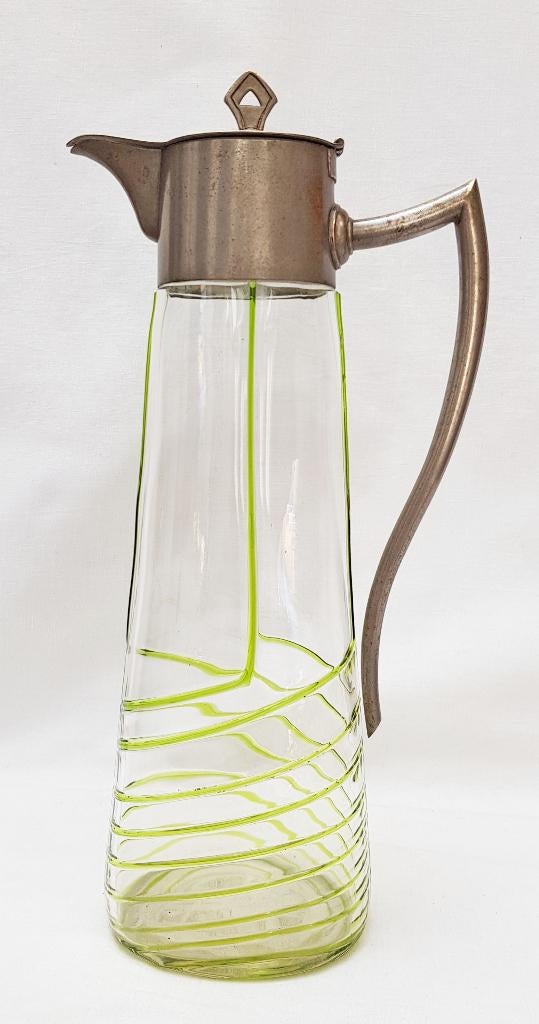 Jugendstil Karaf., Ophalen of Verzenden